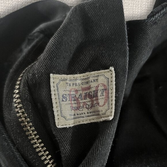 Polo Ralph Lauren Limited Edition 650 Straight Fit Jeans in black- 32/30 - Picture 7 of 16